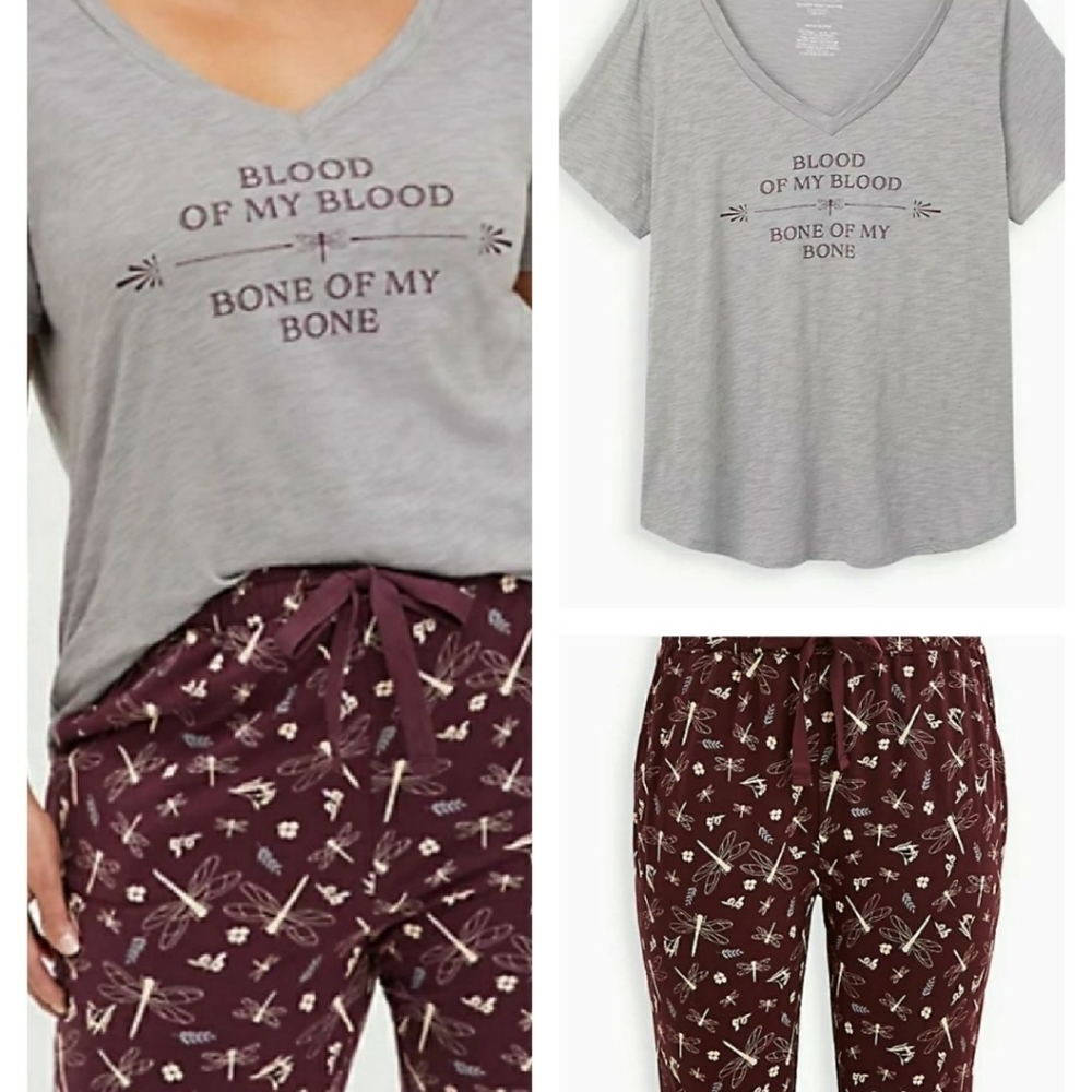 🆕OUTLANDER BLOOD/BONE SLEEP SET